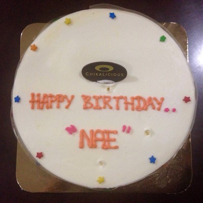Rainbow Velvet Cake 4 inches