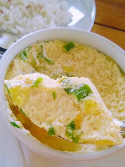 เมนูของร้าน ข้าวแดงแกงร้อน