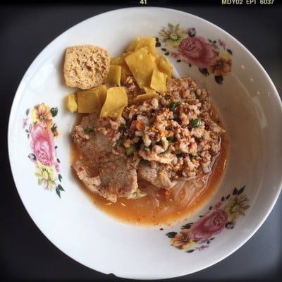 เมนูของร้าน เจริญพุงโภชนา Int Intersect พระราม 3