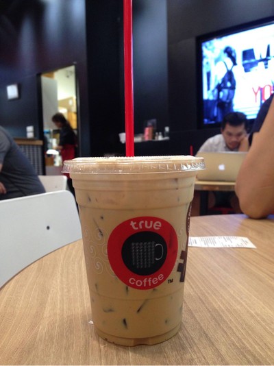 true signature iced coffee .