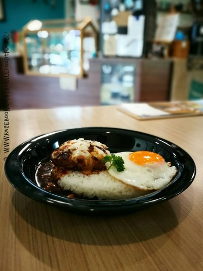 ข้าวหมูแฮมเบิร์ก