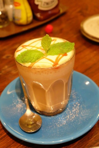 SALTED CARAMEL LATTE