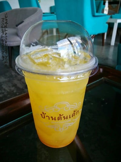 เมนูของร้าน บ้านต้นเค้ก -