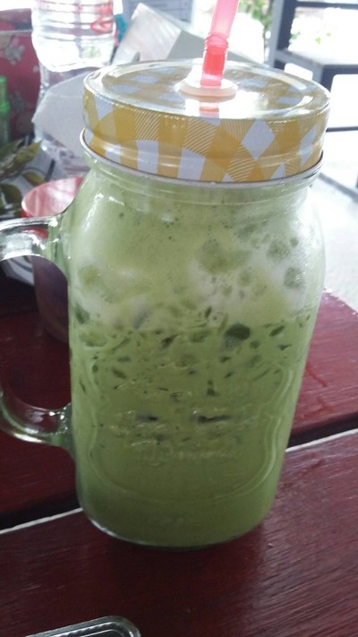 ชาเขียวนมแก้เผ็ดคะ