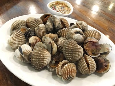 เมนูของร้าน Laemcharoen Seafood เซ็นทรัลเวิลด์