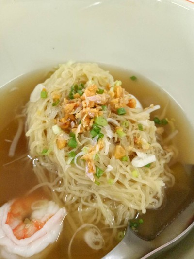 ก๋วยเตี๋ยวลูกชิ้นปลา น้ำใส,ต้มยำ