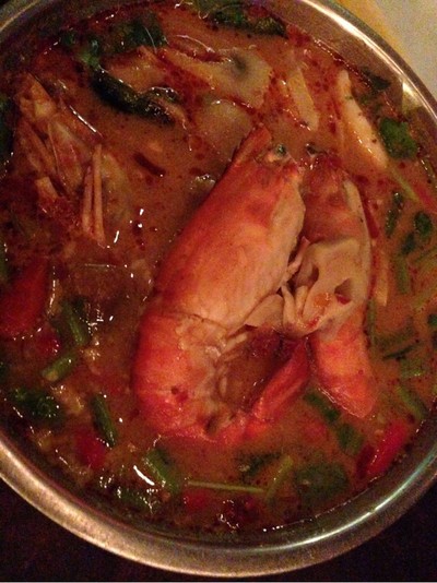 ต้มยำกุ้งมะพร้าวอ่อน