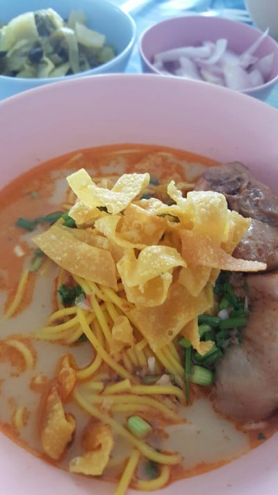 เมนูของร้าน ข้าวซอยป้านางคำ