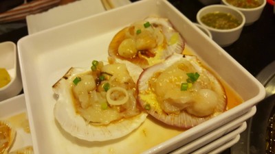 หอยเชลล์อบเนย