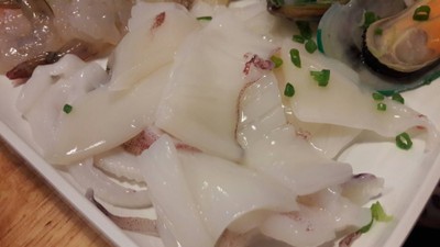 ปลาหมึกผัดไข่เค็ม