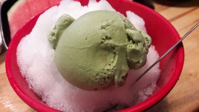 ไอศครีมชาเขียว