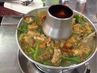 ต้มยำหัวปลากระพง