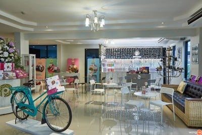 บรรยากาศ Candy Crepe กิ่งแก้ว