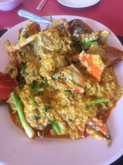 ปูผัดผงกะหรี่