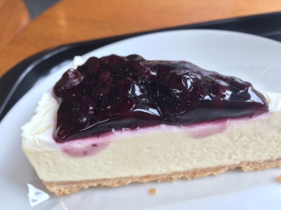 บลูเบอร์รี่ชีสเค้ก