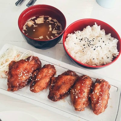 เมนูของร้าน ไก่ทอดเกาหลี ดร.ฟ้า ซอยสดใส ซอยสดใส
