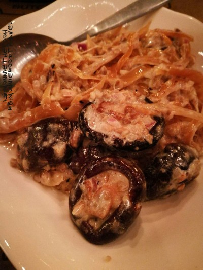 Sauteed Mushrooms with Confit Onion