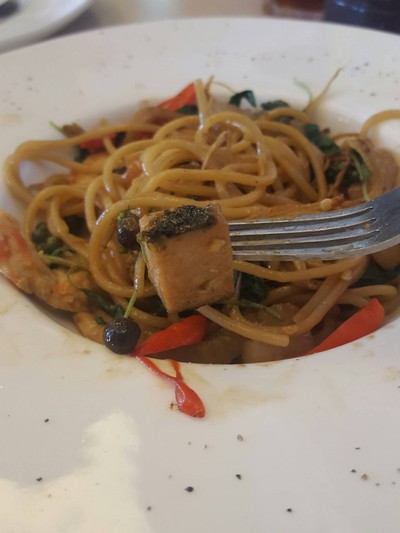 สปาเกตตี้ขี้เมาทะเล