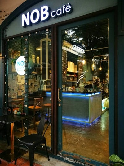 หน้าร้าน NOB Cafe' สีลม