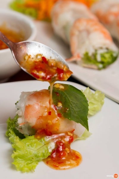 เมนูของร้าน Phở Anh