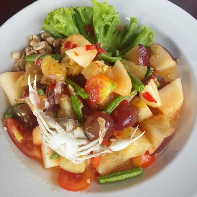 ตำผลไม้รวม