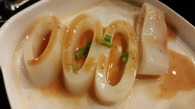 ปลาหมึกผัดไข่เค็ม