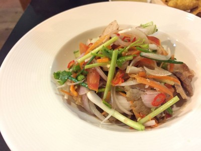 ยำหมูย่าง