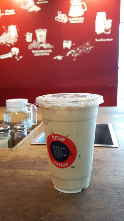 ลาเต้เย็น