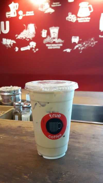 ลาเต้เย็น