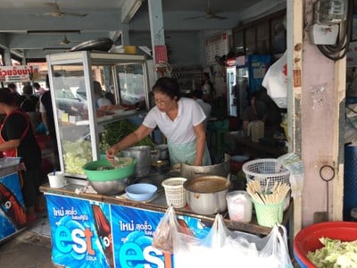 หน้าร้าน สุกี้สามย่าน