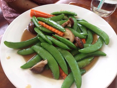 ผัดถั่วหวาน