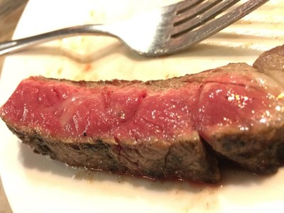 เนื้อริบอาย หรือเนื้อสันแหลม (ราคาต่อกิโลกรัม) เนื้อดรายเอจด์ 120 วัน