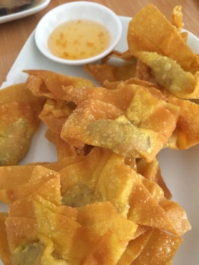 เมนูของร้าน เตี๋ยวเกี๊ยวระเบิด ลาดกระบัง