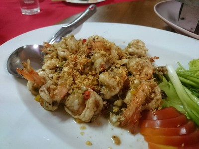 กุ้งกระเทียม