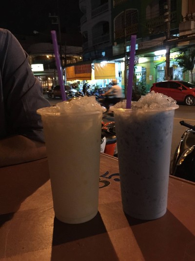 นมสดเย็น | นมสดอัญชัน