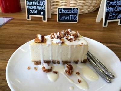 Caramel Cheese Cake .
