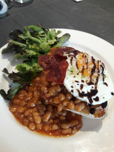 Spicy Beans & Chorizo