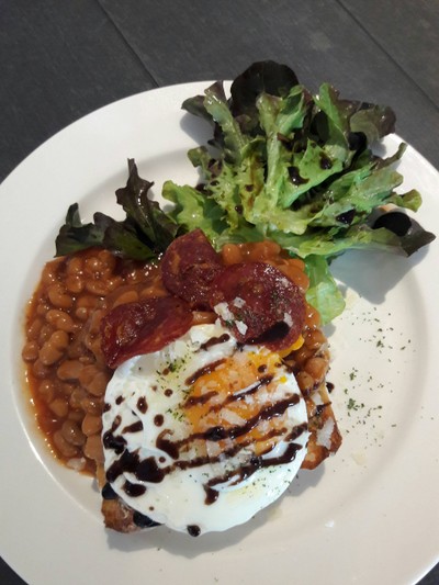 Spicy Beans & Chorizo