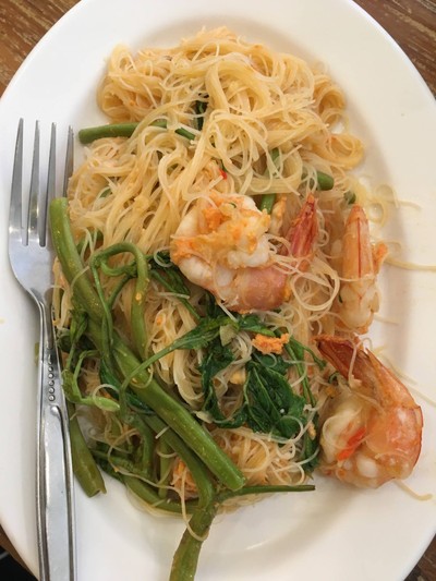 หมี่ผัดกระเฉด