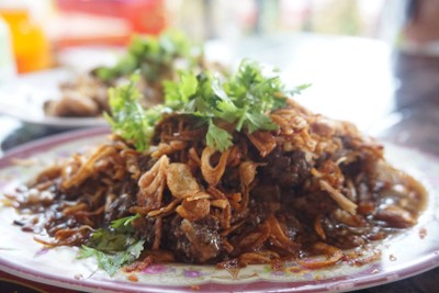 ลาบหมูคั่ว