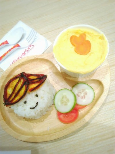 มินิข้าวไข่ตุ๋น