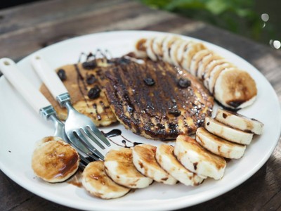 แพนเค้กกล้วยหอม