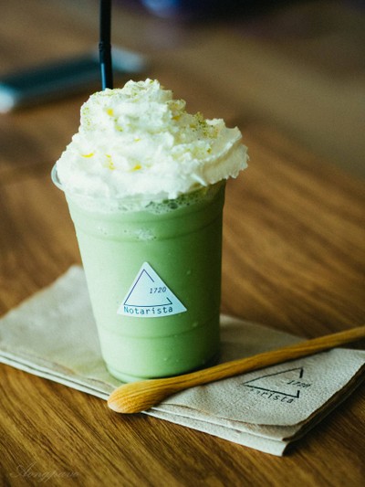 Matcha greentea .