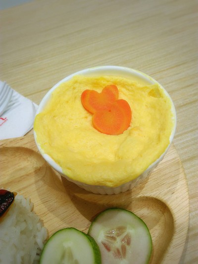 มินิข้าวไข่ตุ๋น