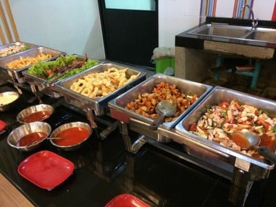 เมนูของร้าน ชิวเล้า บุฟเฟ่ต์ สุกี้-ชาบู ชลประทาน