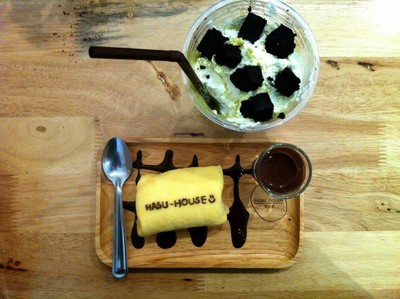 Banana Choco Crepe Cake