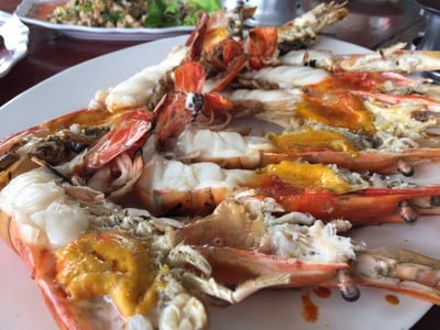รวยกุ้งเผา