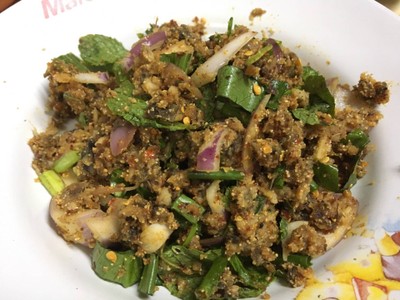 ลาบปลาดุก