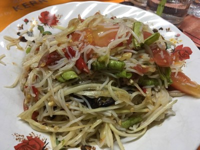 ตำซั่วปูปลาร้า