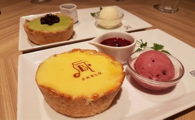 เมนูของร้าน Pablo Dotonbori